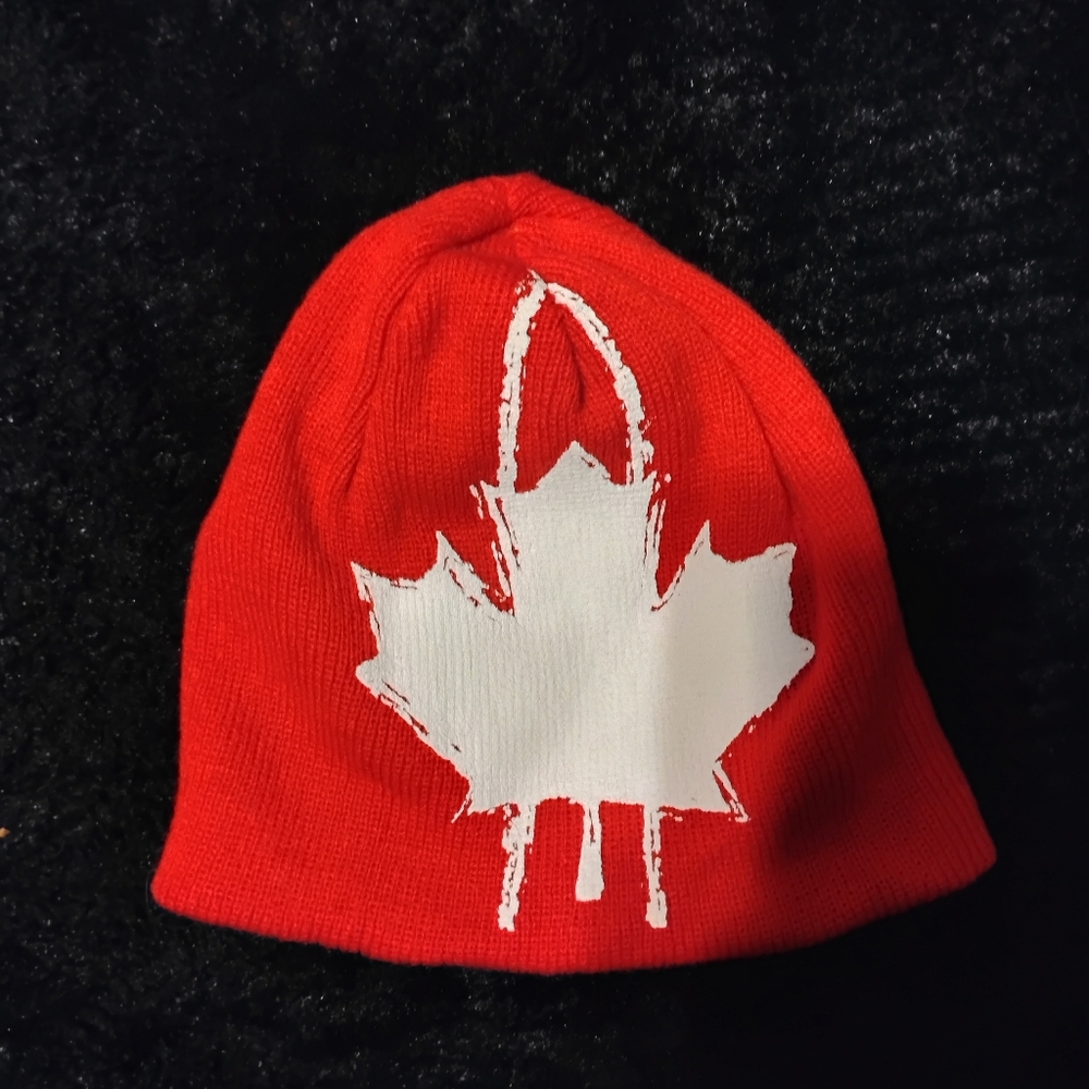 Olympic Cheerios Bee Yellow and Red Beanie with Cartoon Character